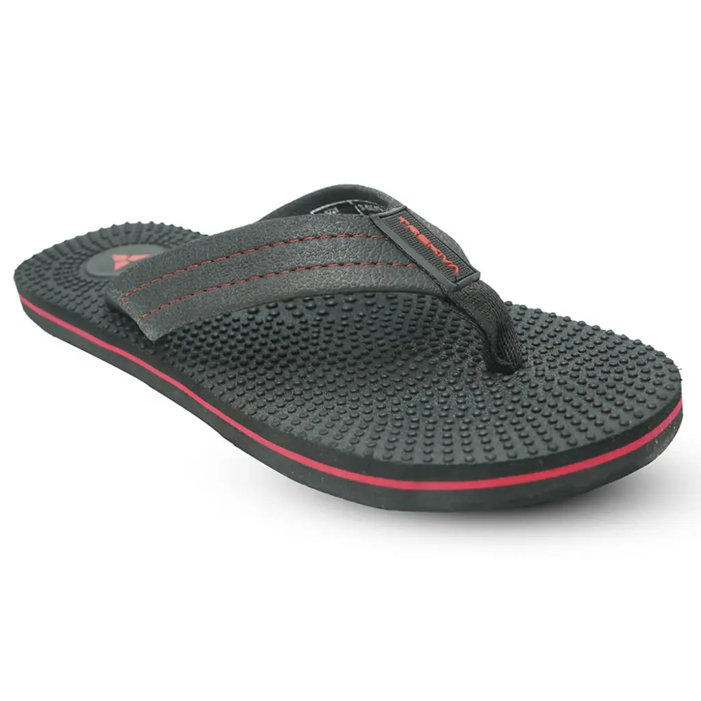 Trekiva Men's Premium Slippers | Comfortable Daily Use For Home Slippers For Home, Outdoors & Travel | Flexible & Durable | Anti-Skid Grip With Textured Ergonomic Footbed Flip-Flop | TFG-1005