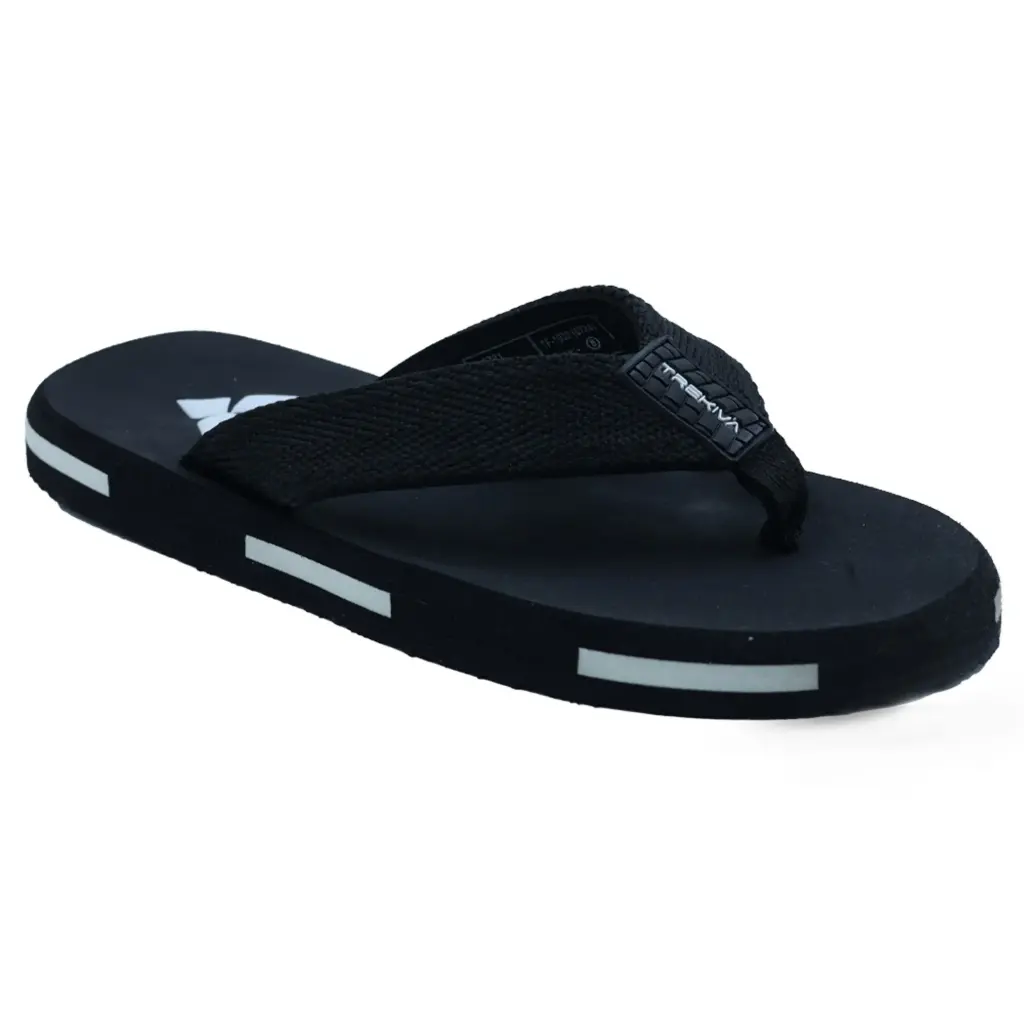 Trekiva Men's Premium Slippers | Comfortable Daily Use For Home Slippers For Home, Outdoors & Travel | Flexible & Durable | Anti-Skid Grip With Soft Cushioned Footbed Flip-Flop | TFG-1032