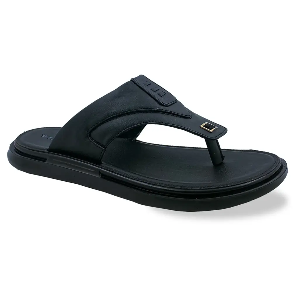 Trekiva Men's Premium Slippers | Comfortable Daily Use Slippers For Home, Outdoors & Travel | Flexible & Durable | Anti-Skid Grip With Soft Cushioned Footbed Flip-Flop | TPG-3005