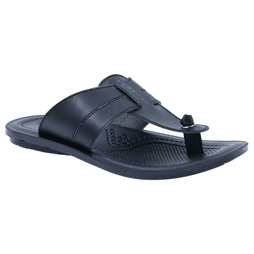 Trekiva Men's Premium Slippers | Comfortable Daily Use Slippers For Home, Outdoors & Travel | Flexible & Durable | Anti-Skid Grip With Soft Cushioned Footbed Flip-Flop | TPG-3022