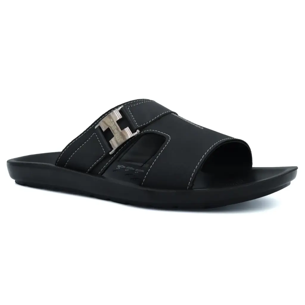 Trekiva Men's Premium Slip-On Sandal | Comfortable Daily Wear Sandal For Office, Outdoors & Home| Flexible & Durable | Anti-Skid Grip With Soft Cushioned Footbed Sandal| TPG-3035
