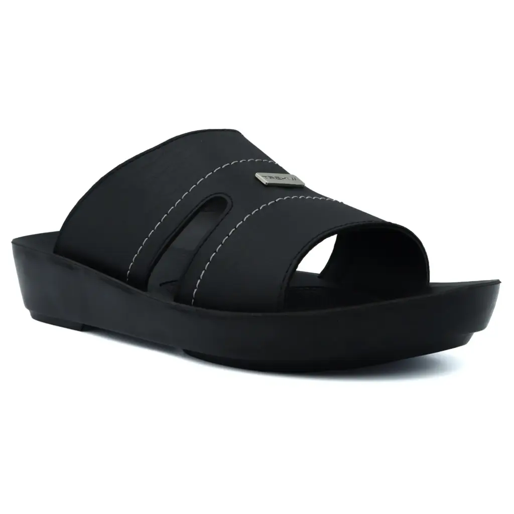 Trekiva Men's Premium Slip-On Sandal | Comfortable Daily Wear Sandal For Office, Outdoors & Home| Flexible & Durable | Anti-Skid Grip With Soft Cushioned Footbed Sandal| TPG-3038
