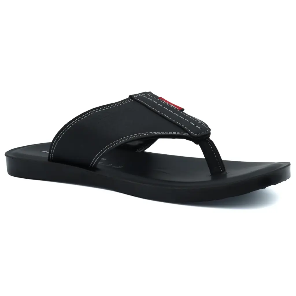 Trekiva Men's Premium Slippers | Comfortable Daily Use Slippers For Home, Outdoors & Travel | Flexible & Durable | Anti-Skid Grip With Soft Cushioned Footbed Flip-Flop | TPG-3044