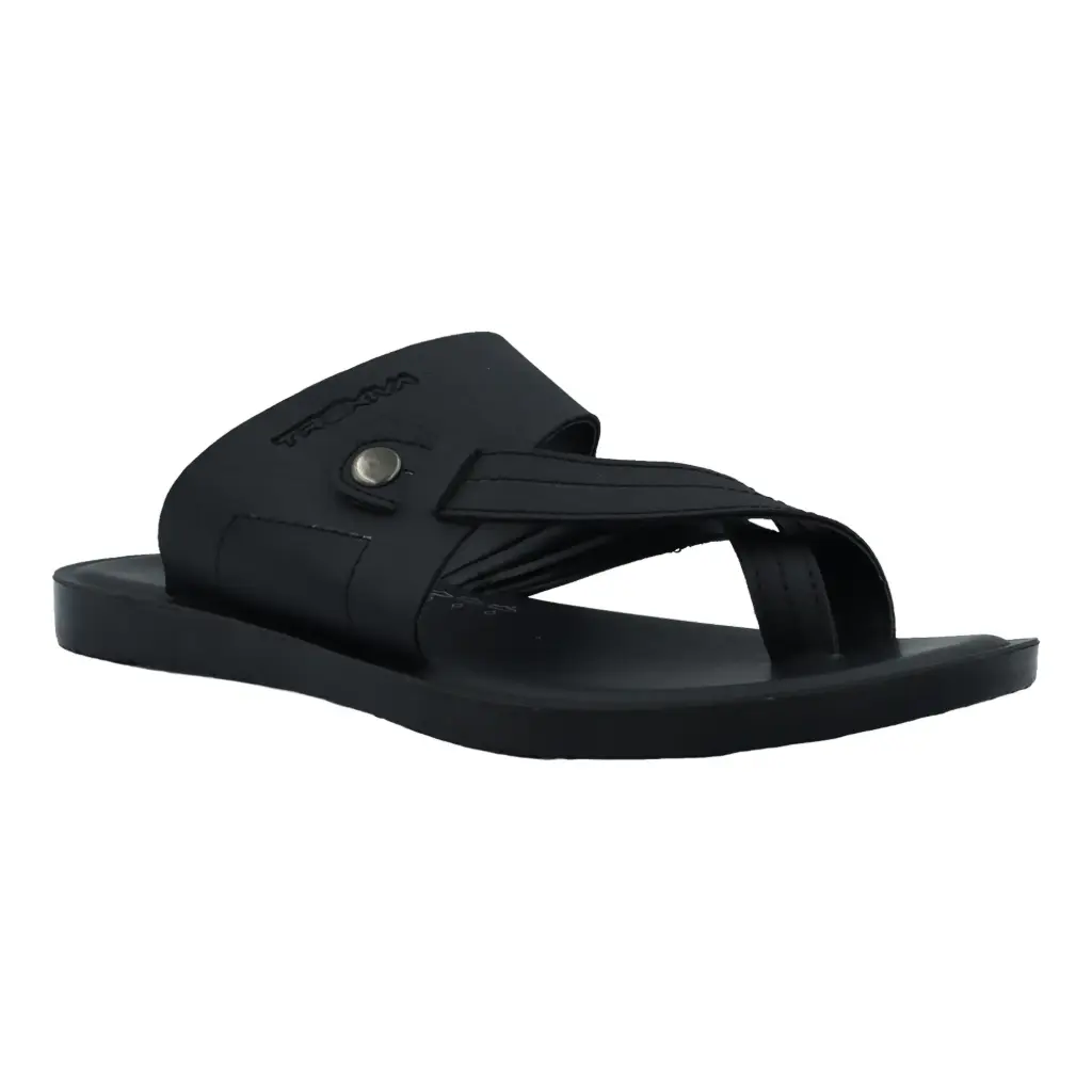 Trekiva Men's Premium Slippers | Comfortable Daily Use Slippers For Home, Outdoors & Travel | Flexible & Durable | Anti-Skid Grip With Soft Cushioned Footbed Flip-Flop | TPG-3045