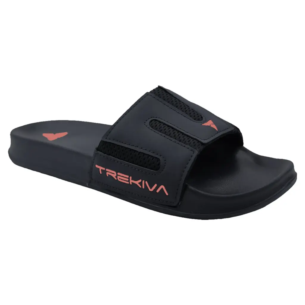 Trekiva Men's Premium Sliders | Comfortable Daily Wear Sliders For Home, Outdoors & Travel | Flexible & Durable | Anti-Skid Grip With Soft Cushioned Footbed Sliders | TSG-2005