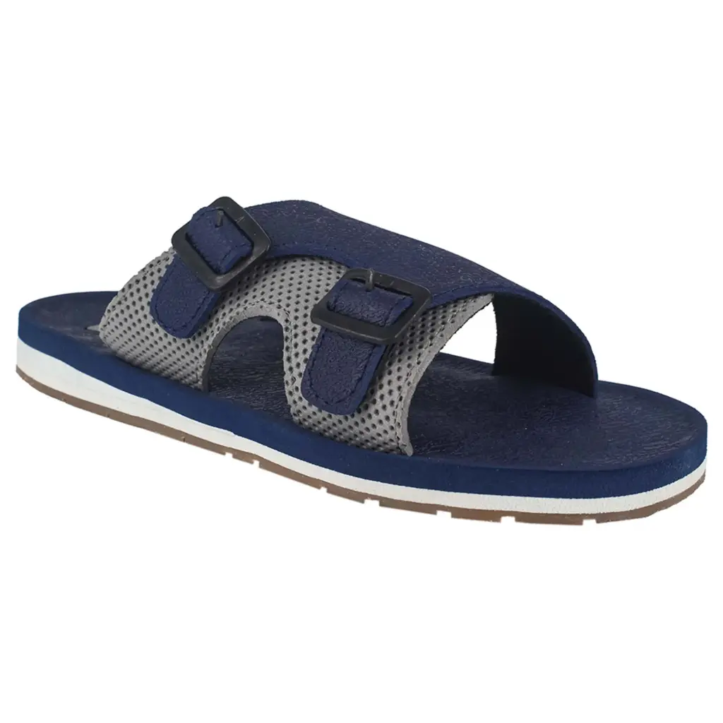 Trekiva Men's Premium Slippers | Comfortable Daily Use Slippers For Home, Outdoors & Travel | Flexible & Durable | Anti-Skid Grip With Soft Cushioned Footbed Flip-Flop | TFG-1057