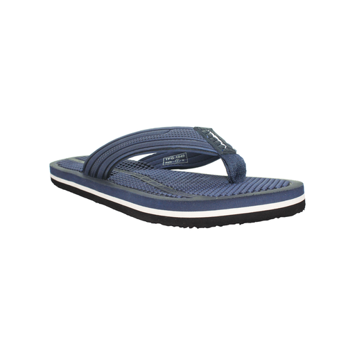 Trekiva Men's Premium Slippers | Comfortable Daily Use Slippers For Home, Outdoors & Travel | Flexible & Durable | Anti-Skid Grip With Bubble-Textured Footbed | TFG-1049