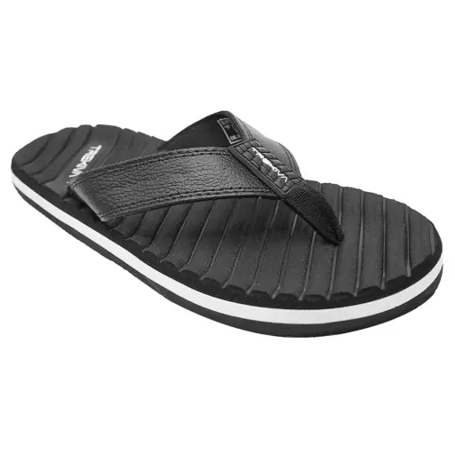 Trekiva Men's Premium Slippers | Comfortable Daily Use Slippers For Home, Outdoors & Travel | Flexible & Durable | Anti-Skid Grip With Soft Cushioned Footbed Flip-Flop | TFG-1053