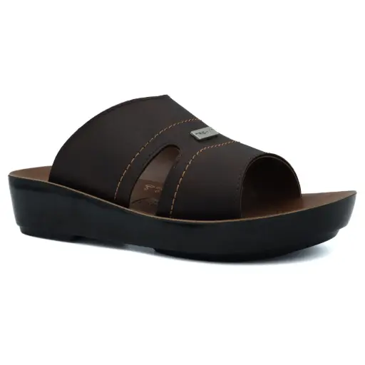 Trekiva Men's Premium Slip-On Sandal | Comfortable Daily Wear Sandal For Office, Outdoors & Home| Flexible & Durable | Anti-Skid Grip With Soft Cushioned Footbed Sandal| TPG-3038