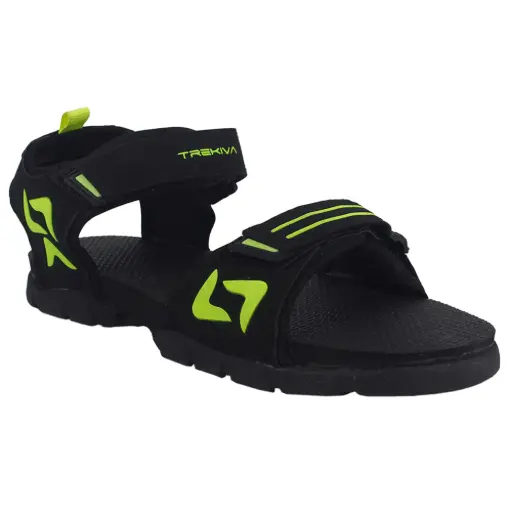 Trekiva Men's Premium Slip-On Sandal | Comfortable Daily Wear Sandal For Office, Outdoors & Home| Flexible & Durable | Anti-Skid Grip With Soft Cushioned Footbed Sandal| TSD-4002