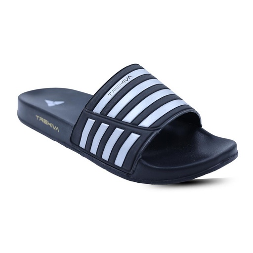 Trekiva Men's Premium Sliders | Comfortable Daily Wear Sliders For Home, Outdoors & Travel | Flexible & Durable | Anti-Skid Grip With Soft Cushioned Footbed Sliders | TSG-2002