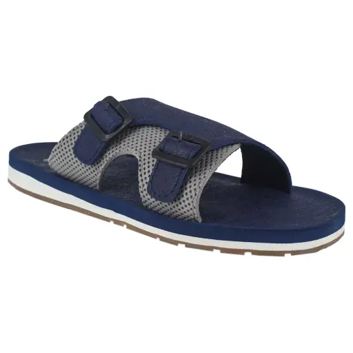 Trekiva Men's Premium Slippers | Comfortable Daily Use Slippers For Home, Outdoors & Travel | Flexible & Durable | Anti-Skid Grip With Soft Cushioned Footbed Flip-Flop | TFG-1057